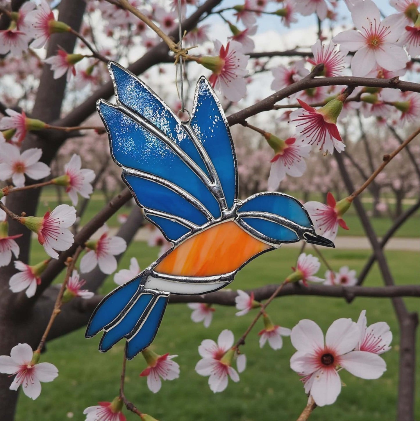 8/1/2026 • 12:00-2:30 PM — Stained Glass - Oriole/Blue/Hummingbirds, Butterfly