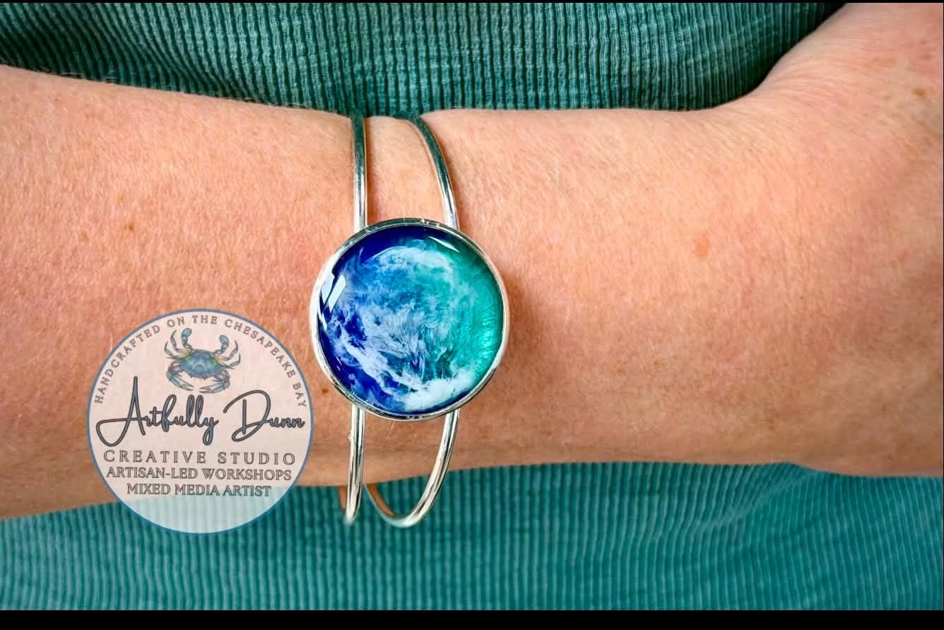 8/5/2026 7:00-9:00 PM β’ β¨ππ RESIN JEWELRY WORKSHOP ππ π¨ Create One-of-a-Kind Wearable Art!