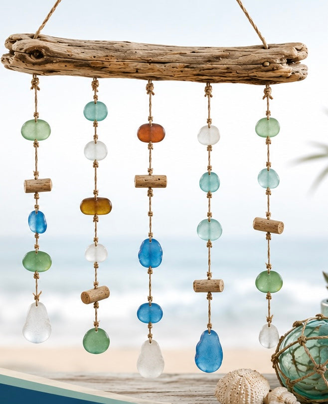 7/19/2026 • 5:00-7:00 PM - Sea Glass & Driftwood Wind Chimes