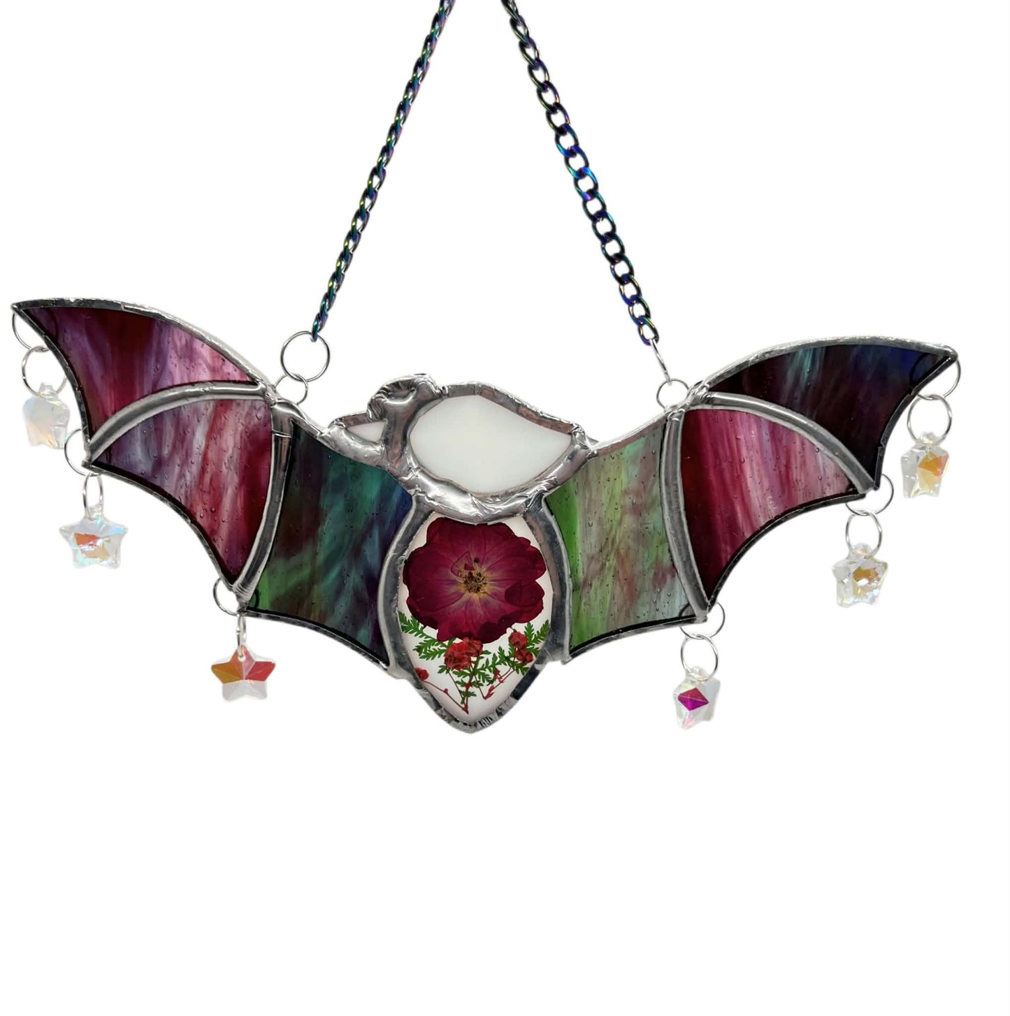 10/17/2026 12:00-2:00 PM • 🦇🍂✨ Spooky Stained Glass Bat Workshop + TWO SURPRISE DESIGNS!✨🍂🦇
