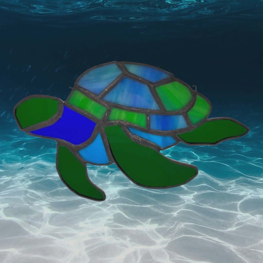 5/31/2026 • 12:00-2:00 PM — Stained Glass Sea Turtle