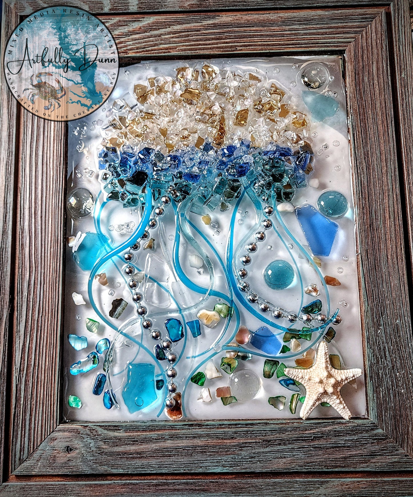 10/29/25 • 7:00-9:00 PM - Workshop - Shattered Glass & Resin Framed Art - 331 N. Union Ave., Havre de Grace, MD