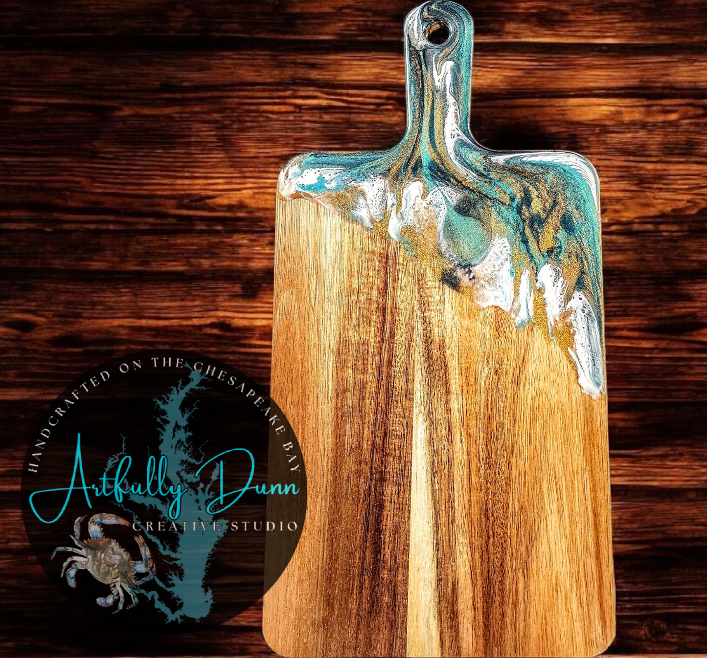 5/14/2025 • 6:30-8:30 PM - Workshop - Resin Art Charcuterie Board Includes Personalized Monogram - 331 N. Union Ave., Havre de Grace, Maryland