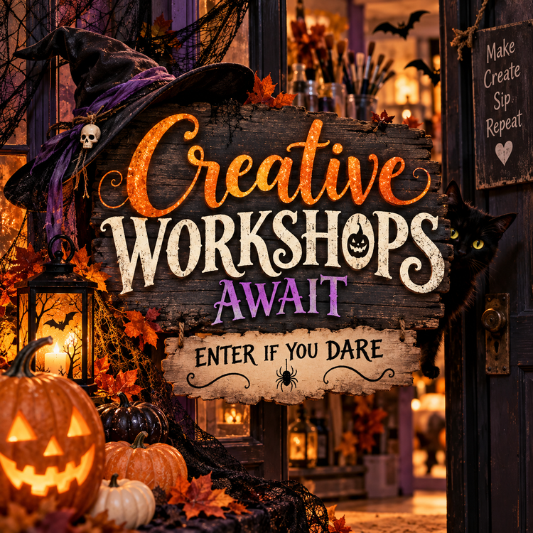 Fall Spooky Season Inspired Workshops