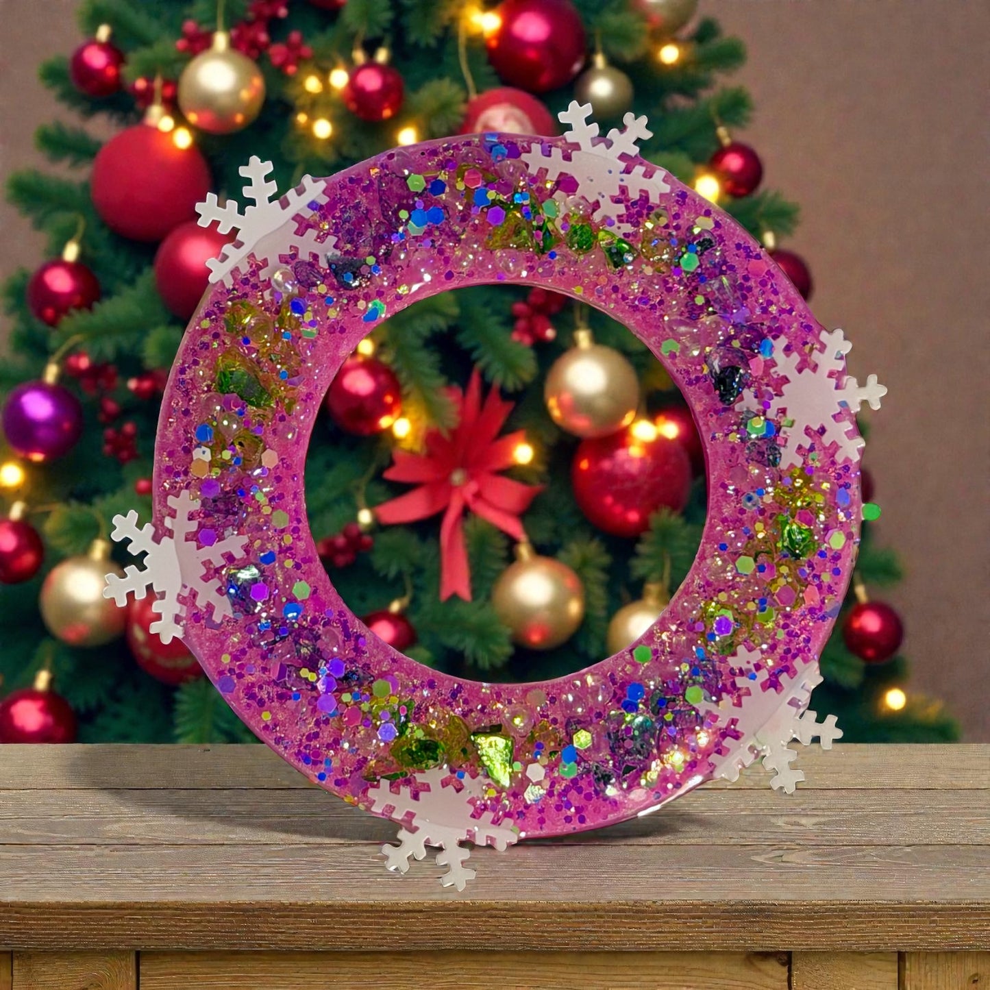 12/6/2026 - 1:00-3:00 PM • 🎄✨ RESIN ORNAMENT WORKSHOP ✨🎄