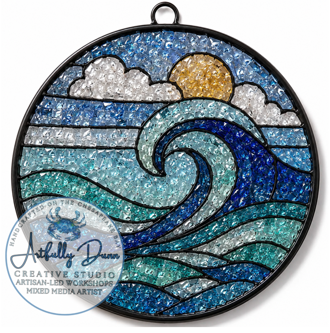 9/17/2026 • 7:00-9:00 PM — Faux Stained Glass Suncatcher (12in)