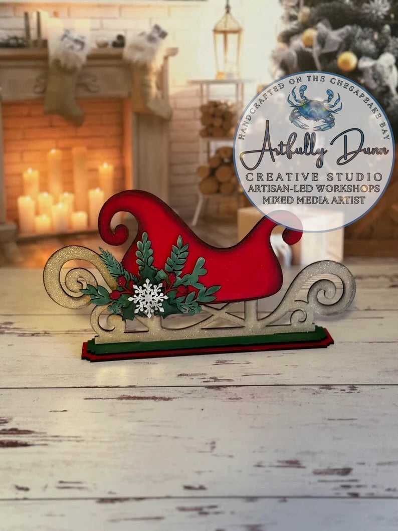 11/18/2026 - 7:00-9:00 PM • 🎄✨🪵 HOLIDAY LAYERED WOOD WORKSHOP 🪵✨🎄