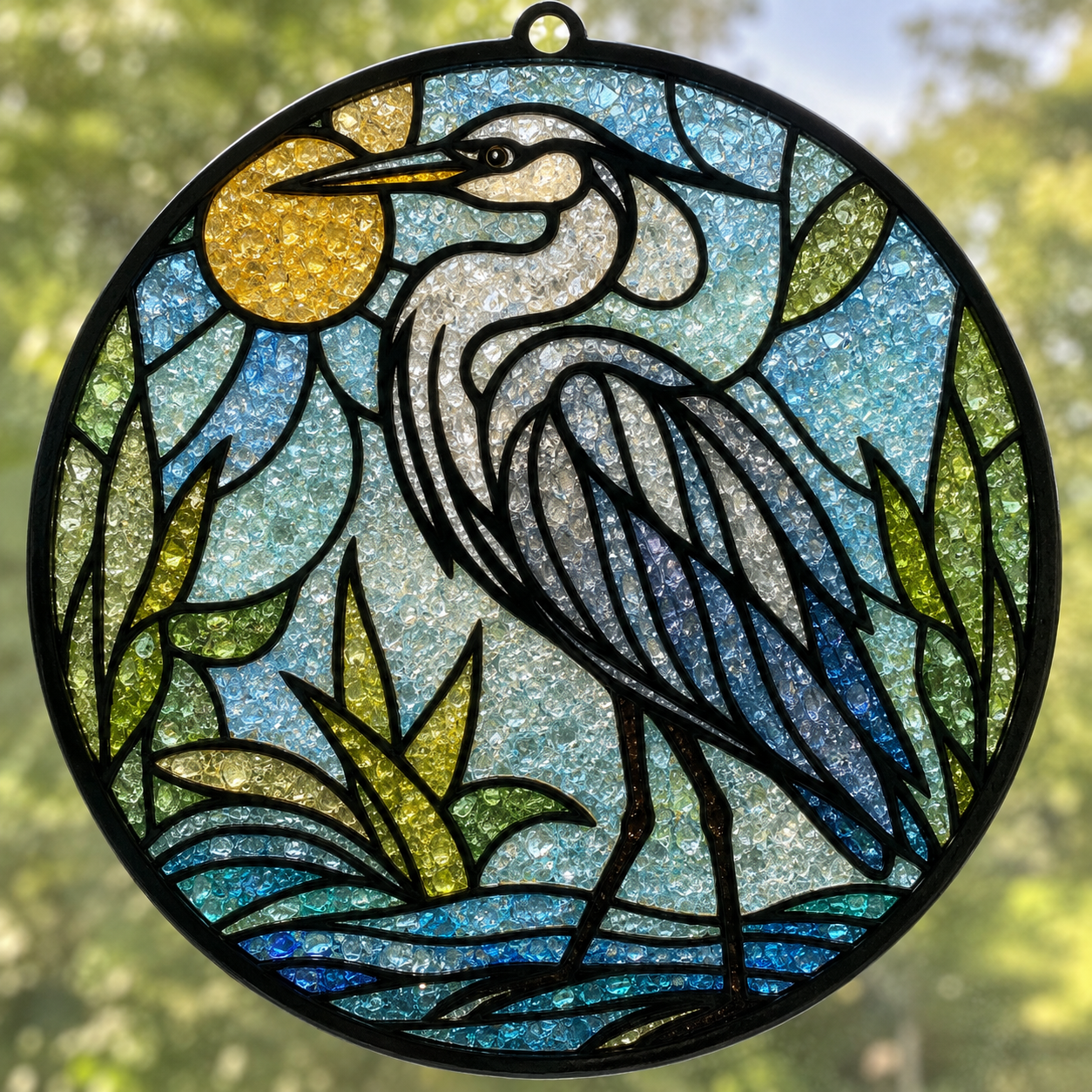DIY Crushed Glass Faux Suncatcher Kit