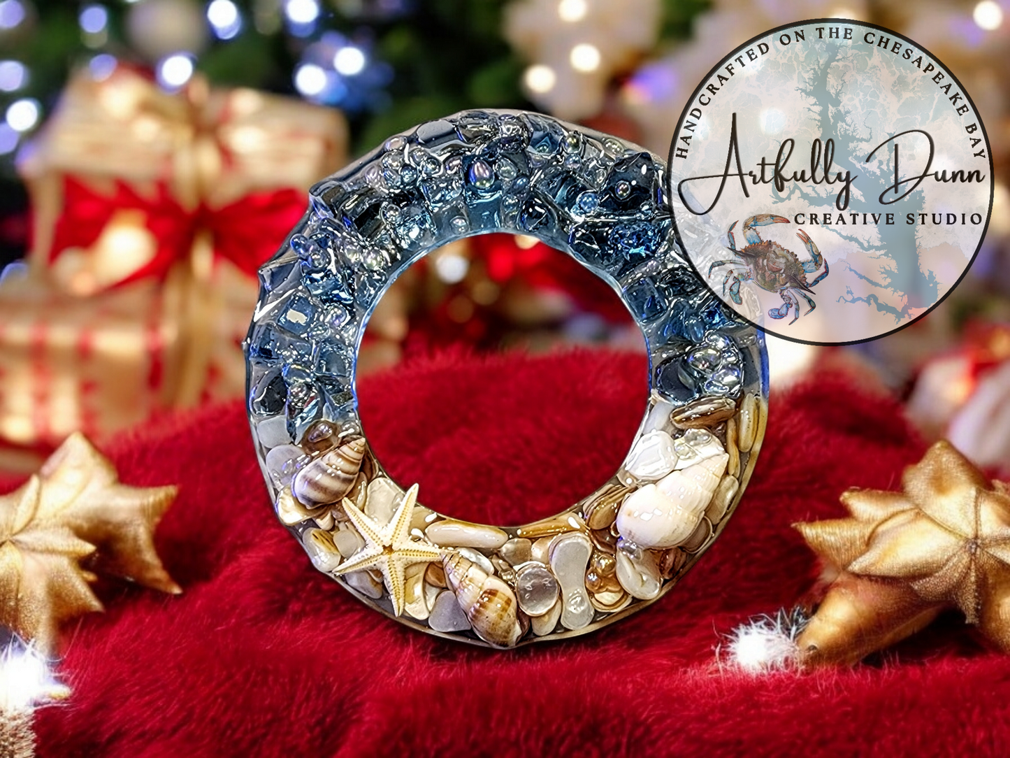 12/6/2026 - 1:00-3:00 PM • 🎄✨ RESIN ORNAMENT WORKSHOP ✨🎄