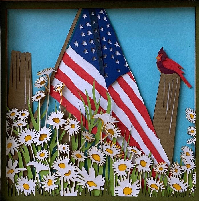 Wednesday - 5/20/2026 - 7:00 - 9:00 PM 🎨🇺🇸 Patriotic Shadow Box Paint Layered Wood Workshop – Celebrate America’s 250th! 🇺🇸🎨 - 20 S. Main St., Port Deposit, MD 29104