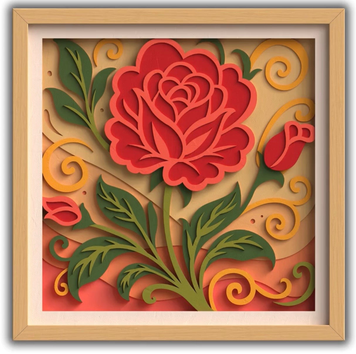 Wednesday - 5/6/26 - 7:00-9:00PM - Layered Wood Shadow Box Spring Theme Paint Workshop - 20 S. Main St., Port Deposit, MD 21904