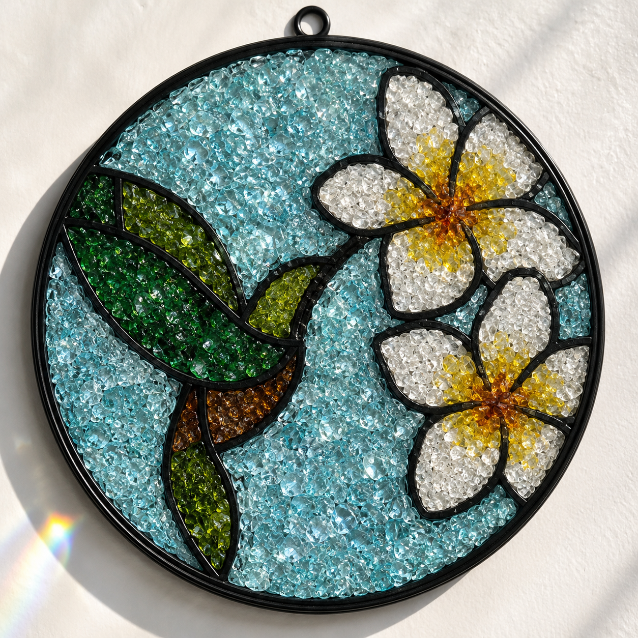 DIY Crushed Glass Faux Suncatcher Kit
