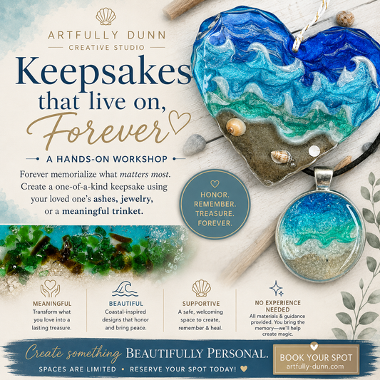 6/3/2026 • 7:00-9:00 PM — Resin Your Keepsake