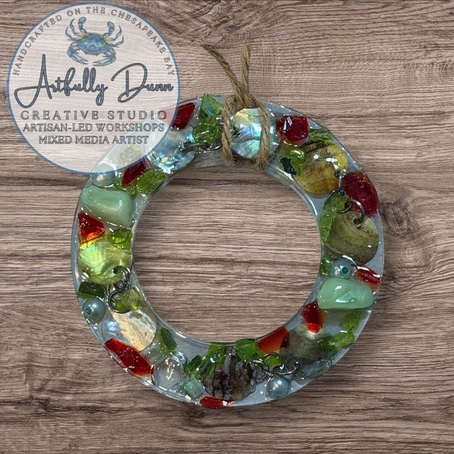12/6/2026 - 1:00-3:00 PM • 🎄✨ RESIN ORNAMENT WORKSHOP ✨🎄