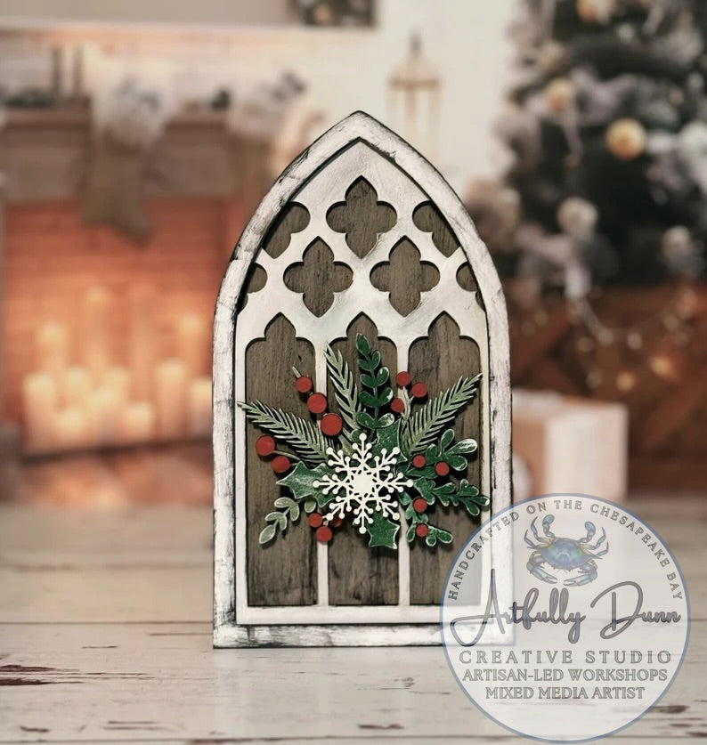 11/18/2026 - 7:00-9:00 PM • 🎄✨🪵 HOLIDAY LAYERED WOOD WORKSHOP 🪵✨🎄
