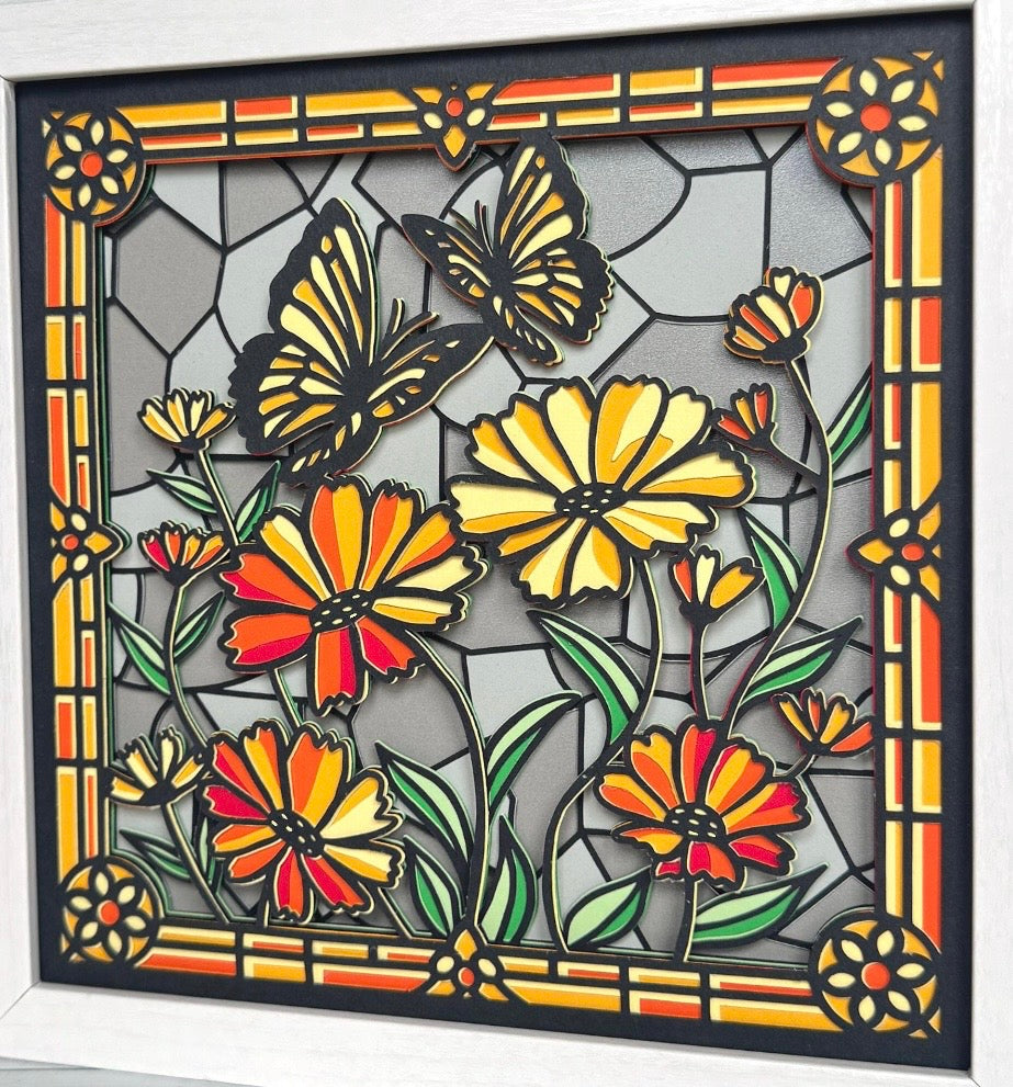 Wednesday - 5/6/26 - 7:00-9:00PM - Layered Wood Shadow Box Spring Theme Paint Workshop - 20 S. Main St., Port Deposit, MD 21904