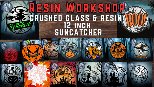 10/1/25 • 7:00-9:30 PM - Workshop - Crushed Glass Sun Catcher, 331 N. Union Ave., Havre de Grace, MD