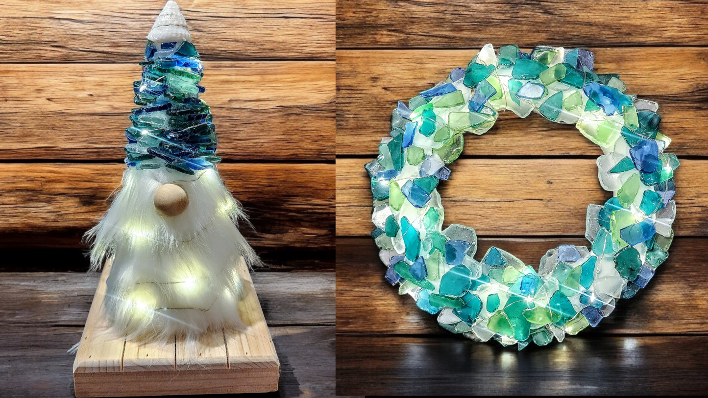 4/2/25 ~ 6:30 -9:00 PM ● Workshop - Sea Glass Wreath @ Artfully Dunn Creative Studio, 331 N. Union Ave., Havre de Grace, MD