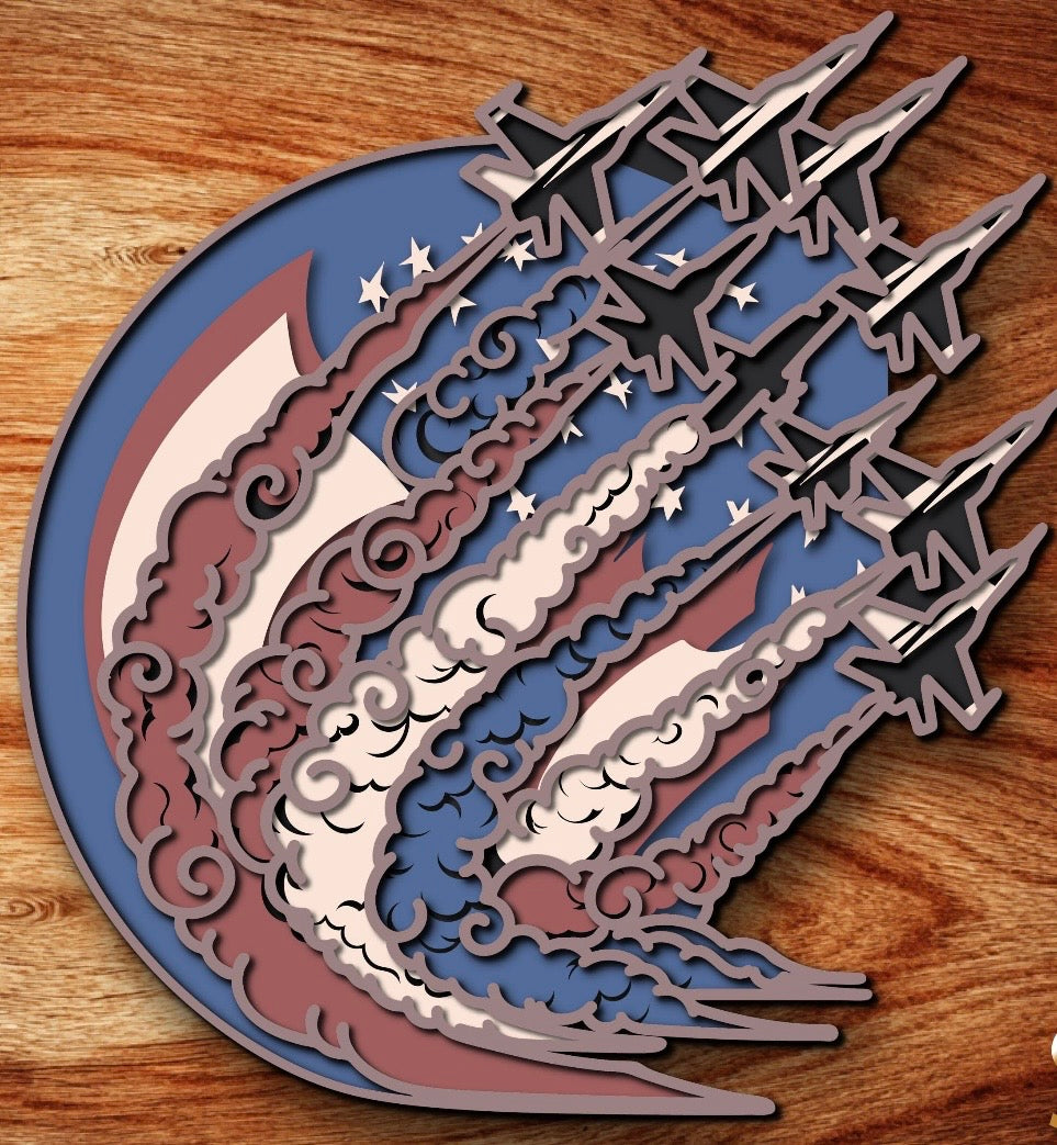 Wednesday - 5/20/2026 - 7:00 - 9:00 PM 🎨🇺🇸 Patriotic Shadow Box Paint Layered Wood Workshop – Celebrate America’s 250th! 🇺🇸🎨 - 20 S. Main St., Port Deposit, MD 29104