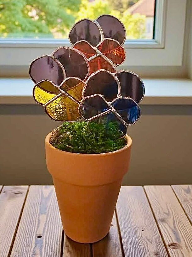 4/10/26 - 7:00-9:00PM -  Stained Glass Flower Arrangement Workshop - 20 S. Main St., Port Deposit, MD 21904