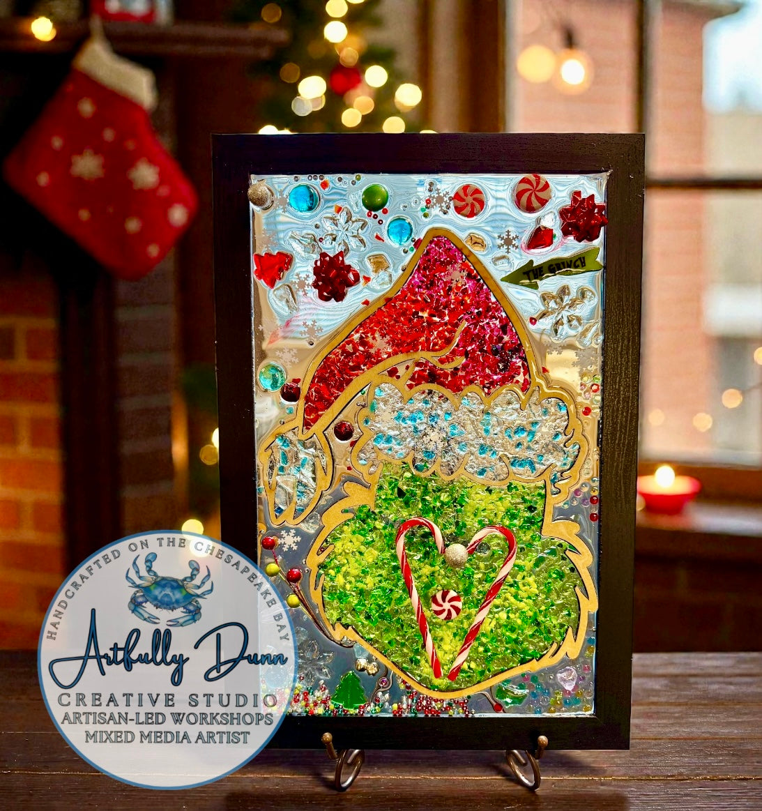 11/21/2026 - 12:00-2:30PM • 💚🎄✨ Artfully Dunn Exclusive - YOU’RE A MEAN ONE – ART & MOVIE NIGHT! Creative Experience✨🎄💚