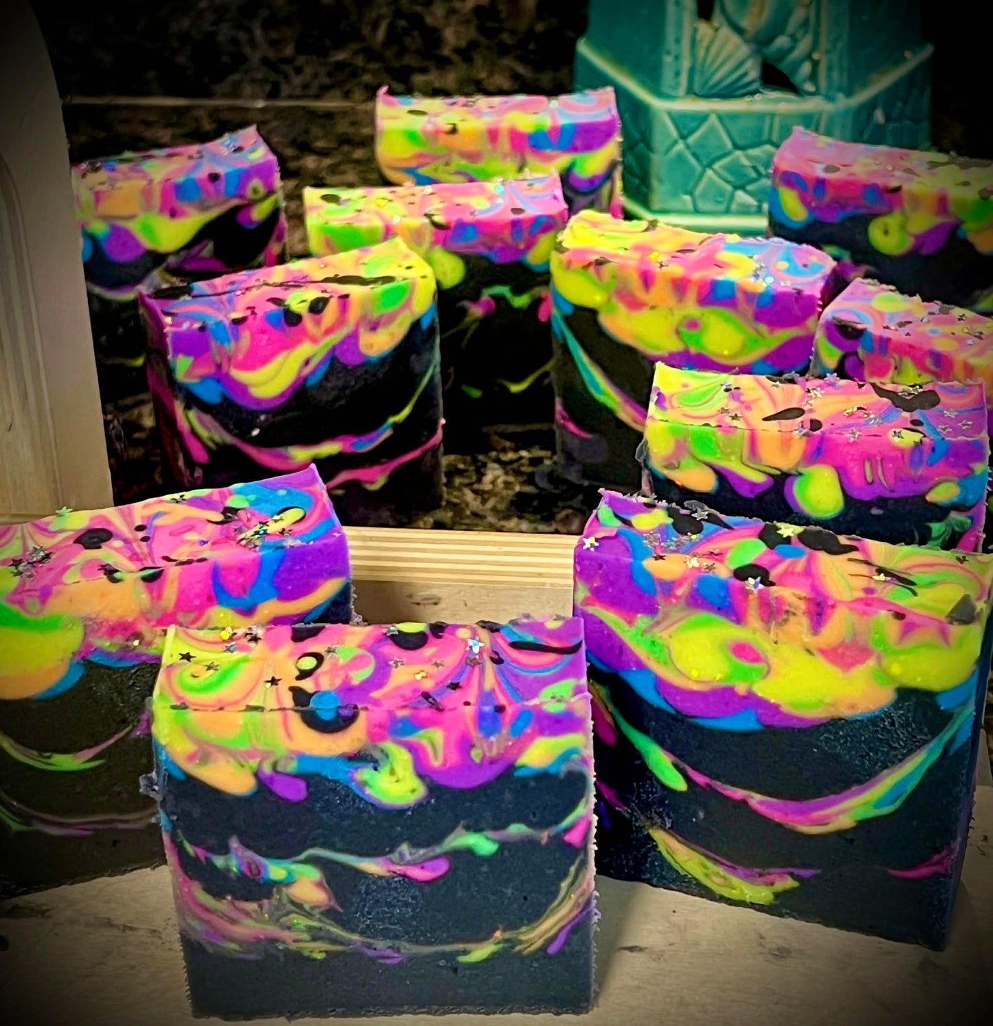 Sunday - 7/12/26 - 11:00AM - 1:00PM -  🌈✨ 80’s GLOW SOAP MAKING WORKSHOP✨🌈 Artfully Dunn Creative Studio - 20 S. Main St., Port Deposit, MD 21904