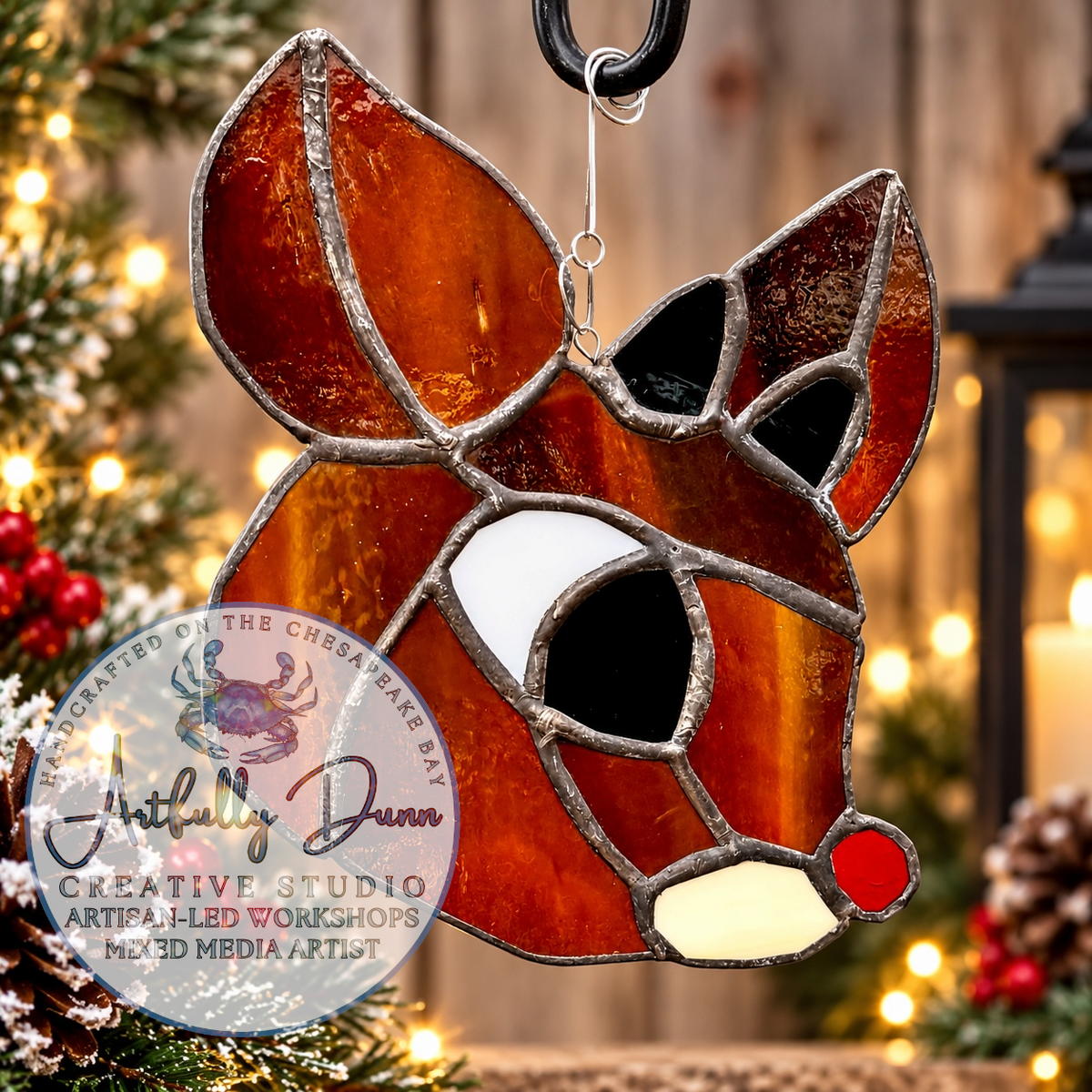 12/6/2026 5:00-7:00 PM • 🎄✨ STAINED GLASS WINTER WORKSHOP ✨🎄