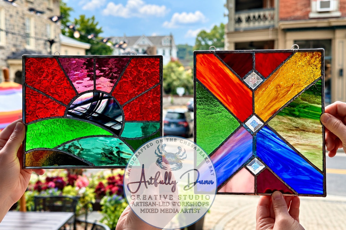 1/16/2027 - 11:00 AM-5:00 PM • 🪟✨ FULL START-TO-FINISH STAINED GLASS WORKSHOP ✨🪟
