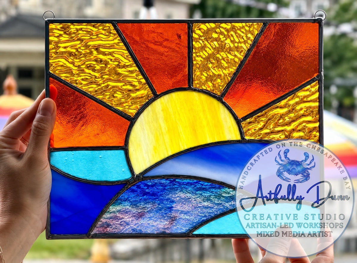 1/16/2027 - 11:00 AM-5:00 PM • 🪟✨ FULL START-TO-FINISH STAINED GLASS WORKSHOP ✨🪟
