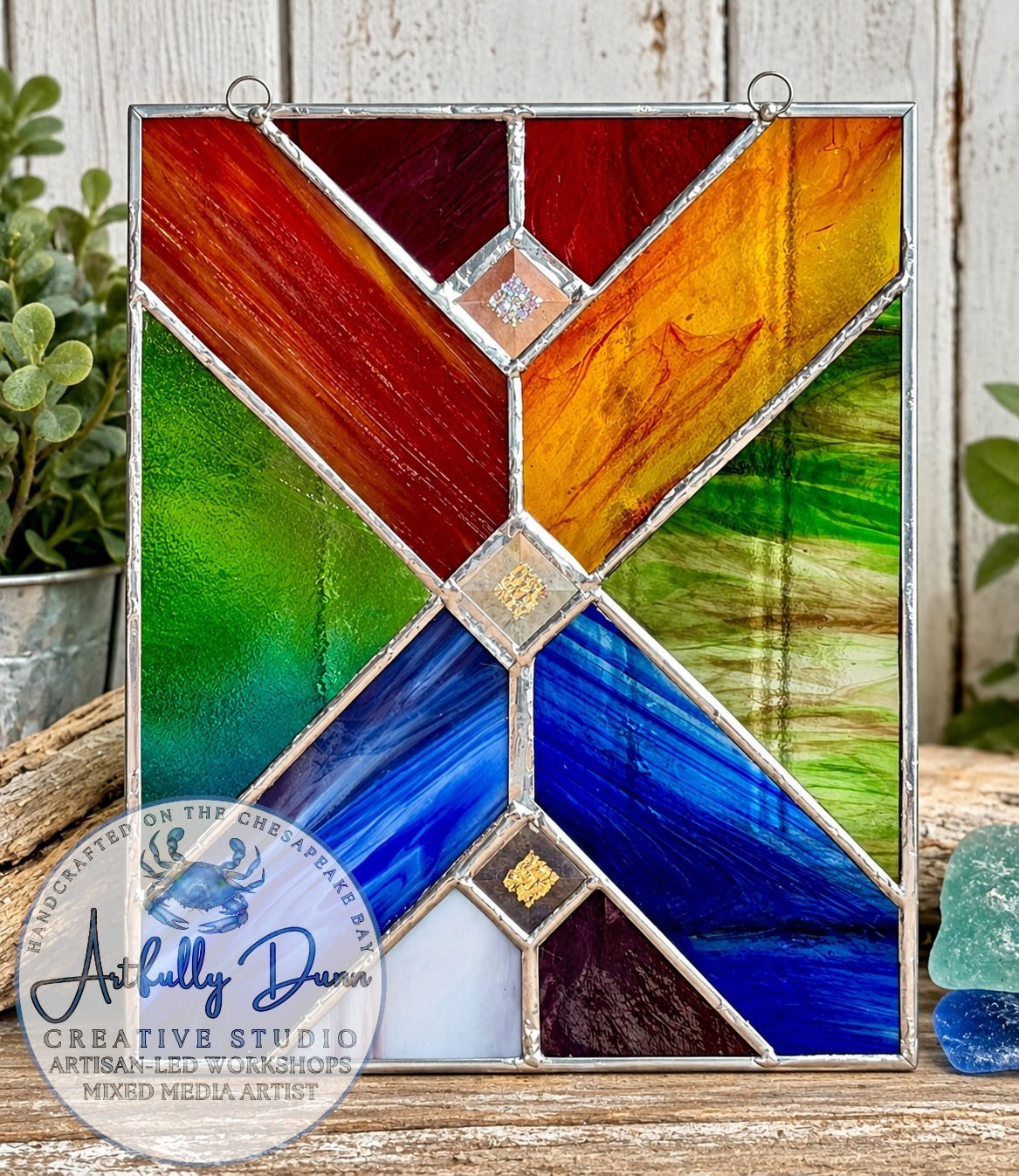 1/16/2027 - 11:00 AM-5:00 PM • 🪟✨ FULL START-TO-FINISH STAINED GLASS WORKSHOP ✨🪟
