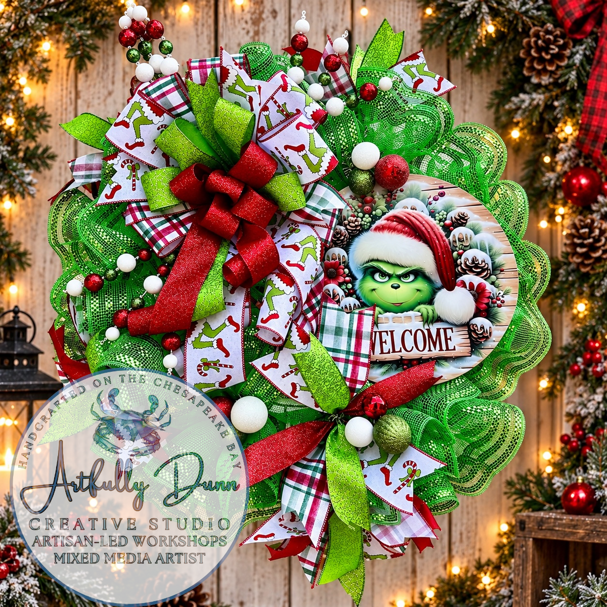 11/29/2026 - 12:00-2:00 PM • 🎄✨ HOLIDAY WREATH MAKING WORKSHOP ✨🎄