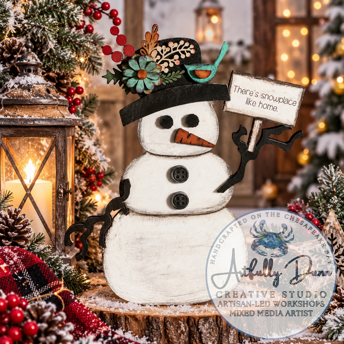 11/18/2026 - 7:00-9:00 PM • 🎄✨🪵 HOLIDAY LAYERED WOOD WORKSHOP 🪵✨🎄