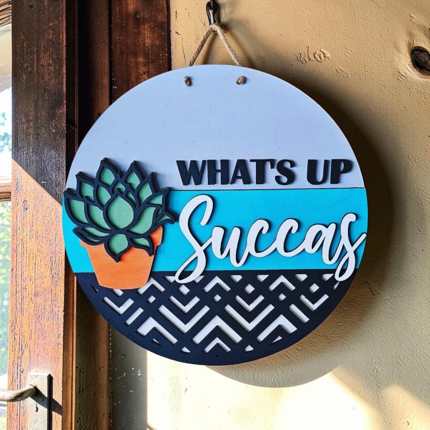 6/10/2026 • 7:00-9:00 PM - 2 for 1 - Succulent Candle Making & Layered Wood Round Wall Hanger