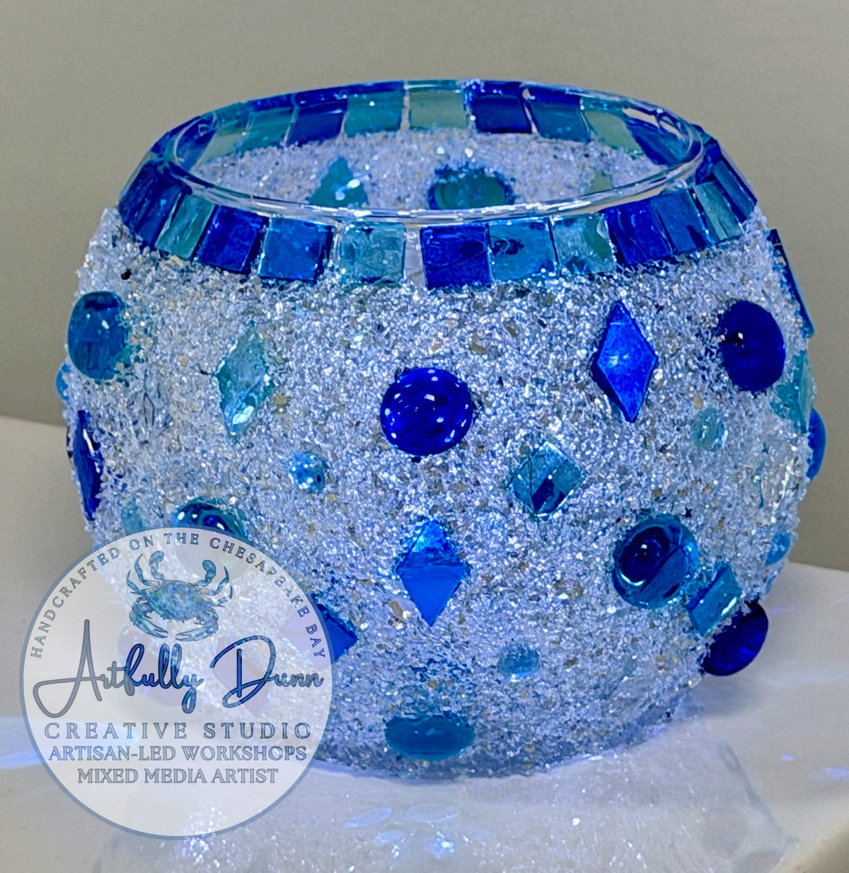 11/4/2026 - 7:00-9:00 PM • ✨ Mosaic Resin Glass Workshop ✨🎄 Create. Sparkle. Glow. 🎄