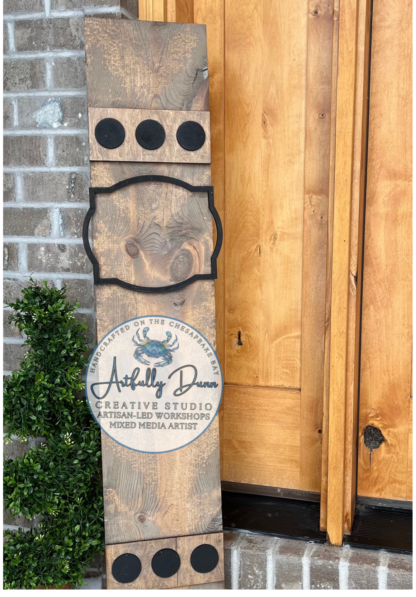 8/8/2026 4:00-6:30 PM • Layered Wood Paint Workshop - Interchangeable Porch Leaner ✨🏡