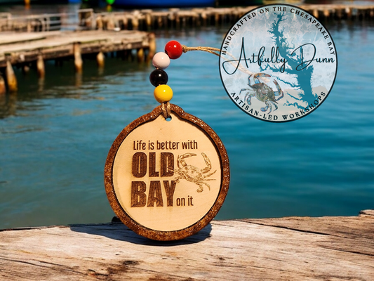 Life is better with OLD BAY Ornament