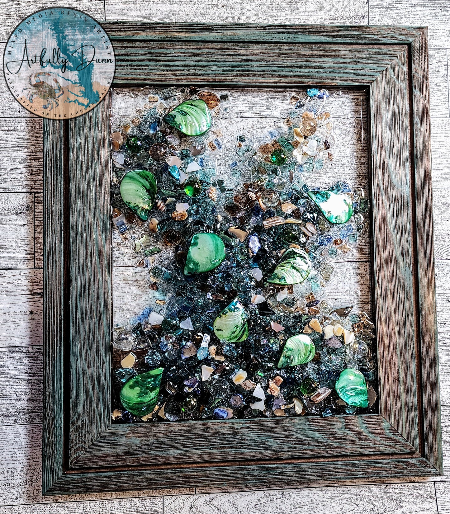 Shattered Glass Framed Art "Beachy Vibes" July 17, 2024 * 6:30-8:30PM - The Playroom, Forest Hill, Maryland