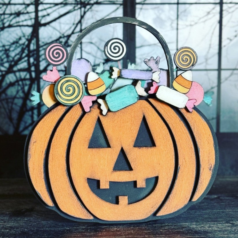 10/9/24 ~ 6:30-8:30 PM ● Workshop - Layered Wood Art ● Fall/Halloween @ Elks Lodge Newark (Delaware)