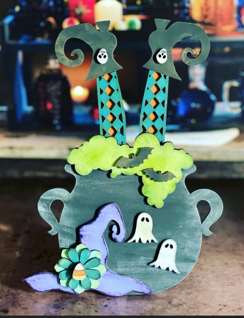 10/9/24 ~ 6:30-8:30 PM ● Workshop - Layered Wood Art ● Fall/Halloween @ Elks Lodge Newark (Delaware)